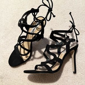 Black, Steve Madden, Size 8, High Heel